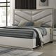 Furniture of America® Ventnor 4-Piece Gray Queen Bedroom Set-1