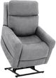 BarcaLounger® Lift Chairs Lloyd Stonewash Dove Power Lift Recliner-1