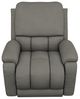 La-Z-Boy® Greyson Blue Gray Leather Power Wall Recliner with Headrest and Lumbar-1