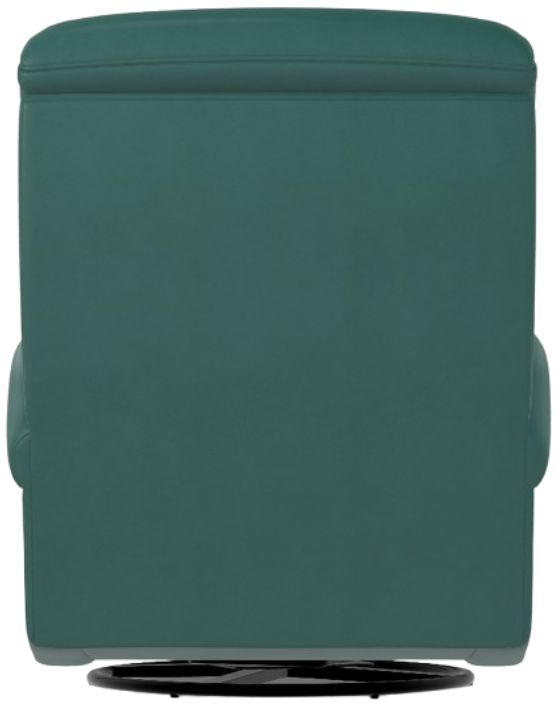 Flexsteel® Davis Malachite Manual Swivel Gliding Recliner-3