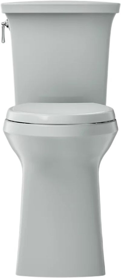 KOHLER® Corbelle® Ice Gray Tall 2-Piece Elongated Toilet with Skirted Trapway, 1.28 Gpf-1