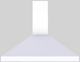 Vent-A-Hood® K Series 42" White Wall Mounted Range Hood-0