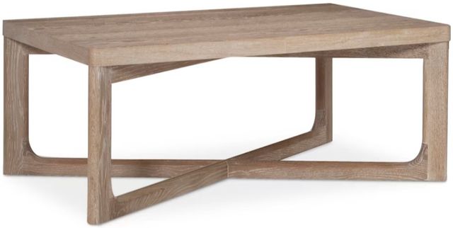 Bassett® Furniture BenchMade Reston 54" Rectangular Cocktail Table-0