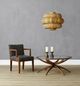 Currey & Company Antibes Natural Chandelier-2