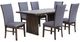 Coaster® Sherwood 7-Piece Beige/Brown/Gray Dining Table Set-0