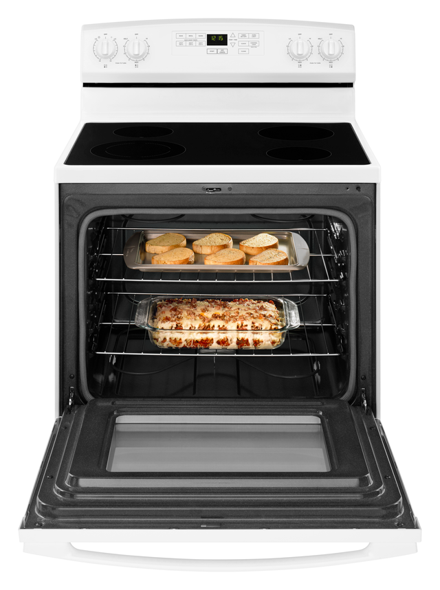 Amana® 30" White Freestanding Electric Range-2
