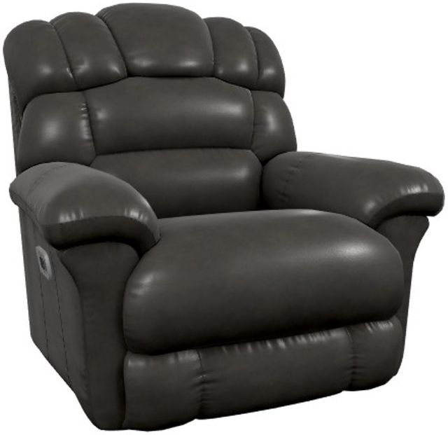 La-Z-Boy® Randell Dark Chocolate Leather Power Wall Recliner with Headrest and Lumbar-0