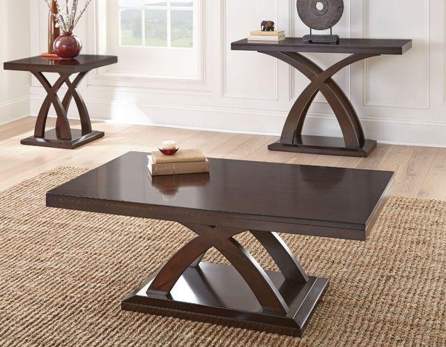 Steve Silver Co. Jocelyn Espresso Cherry Cocktail Table-1