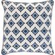 Surya Fenna Ivory 22"x22" Toss Pillow with Down Insert-0