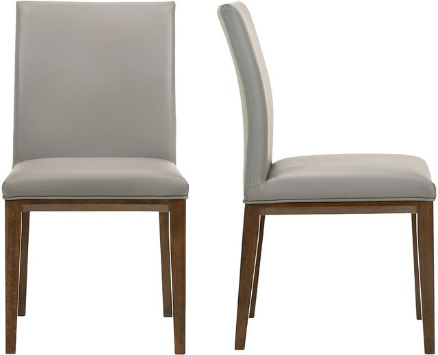Moe's Home Collection Frankie 2-Piece Grey Dining Side Chair Set-3