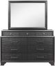 Global Furniture USA Jordyn Gray Dresser-2