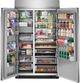 KitchenAid® 48" 30 Cu. Ft. PrintShield™ Stainless Steel Built In Side-by-Side Refrigerator with Platinum Interior-3