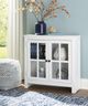 Signature Design by Ashley® Nalinwood White Accent Cabinet-5