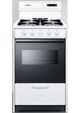 Summit® 20" White Freestanding Gas Range-0