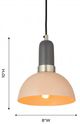 TOV Furniture Blush/Grey Juku Small Pendant Light-5