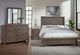Vaughan-Bassett Fundamentals Gray King Panel Bed-1