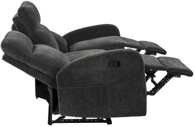 Coaster® Hamilton Charcoal Gray Manual Reclining Sofa-1