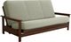 Kodiak Furniture Emily Brownstone/Monte Toro Pistachio Full Futon-0