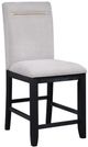 Steve Silver Co. Yves 5-Piece Charcoal/Gray Counter Dining Set-4
