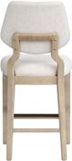 Magnussen Home® Sunset Cove Sanibel Brown Counter Chair with Upholstered Seat and Back-3