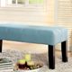 Furniture of America® Bury Blue Bench-1