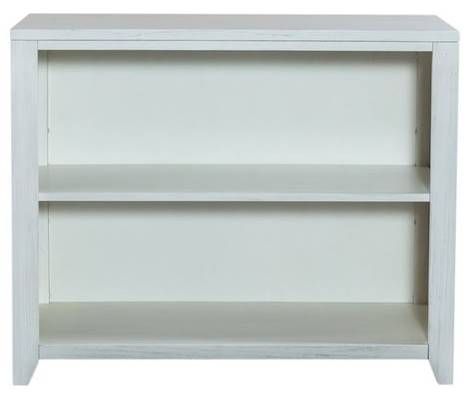 Liberty Furniture Allyson Park Wirebrushed White Bookcase-1