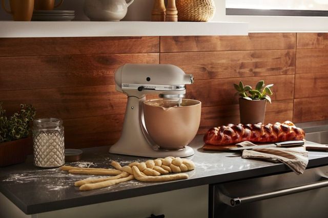 KitchenAid® Fired Clay 5 Quart Ceramic Bowl-2