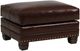 Smith Brothers Customizable 393 Leather Ottoman-0
