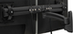Chief® Kontour™ Black K2W Dual Monitor Array Wall Mount Swing Arm-1