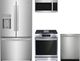 Frigidaire Gallery® 4 Piece Stainless Steel Gas Kitchen Package-0