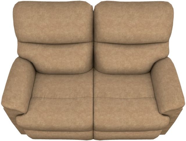 La-Z-Boy® Trouper Camel Power Reclining Loveseat with Headrest-4