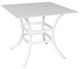 CabanaCoast® Customizable Monaco Stone 36" Outdoor Square Dining Table-5