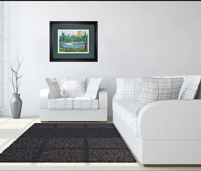 Classy Art Extounge Rapids by G. Forsythe Wall Art-2
