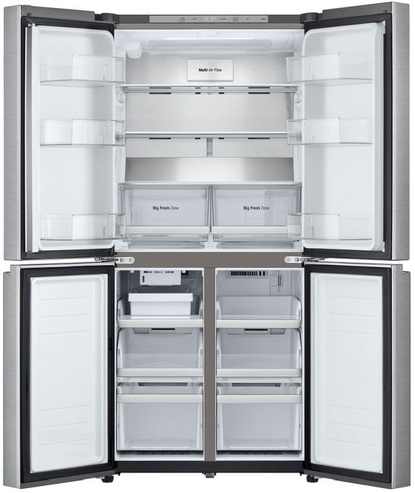 LG 21 Cu. Ft. 3-Door French Door, Counter-Depth MAX Refrigerator - Thumbnail 2
