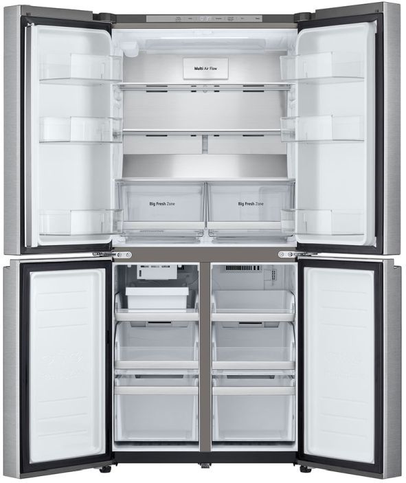 LG 33" 18.6 Cu. Ft. Stainless Steel Counter Depth French Door Refrigerator-1