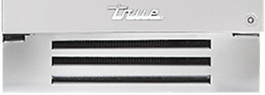 True® 15” 3.1 Cu. Ft. Stainless Steel Left Hinge Undercounter Wine Cooler with Glass Door-1