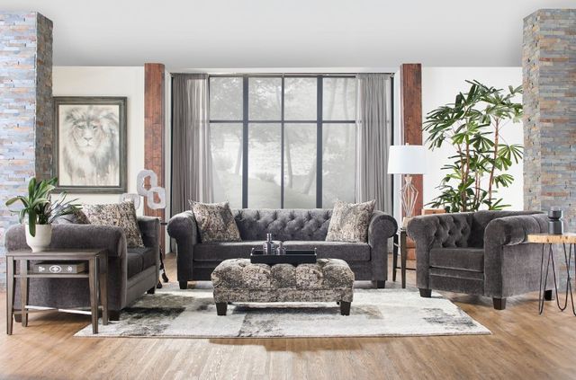 Hughes Furniture® 22700 Lush Mink Sofa-1