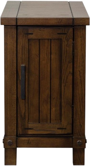 Riverside Furniture Windridge Sagamore Burnished Ash Chairside Chest-1