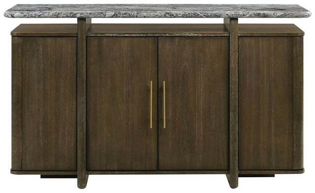 ACME Furniture Dillon Natural Marble/Walnut Server-3