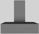 Vent-A-Hood® 36" Gunsmoke Contemporary Wall Mounted Range Hood-0