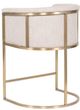 Vanguard® Furniture Vanguard Skye Novum Dove/Satin Brass Counter Stool-2