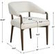 Uttermost® Austell Cream/Walnut Shearling Dining Chair-3
