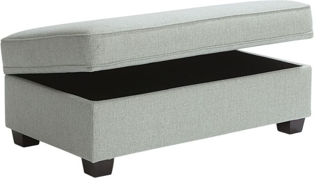 Best® Home Furnishings Customizable F16 Storage Ottoman with Honey Birch Legs-1