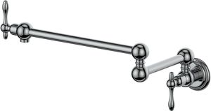 ZLINE Rembrandt Chrome Deck-Mounted Pot Filler