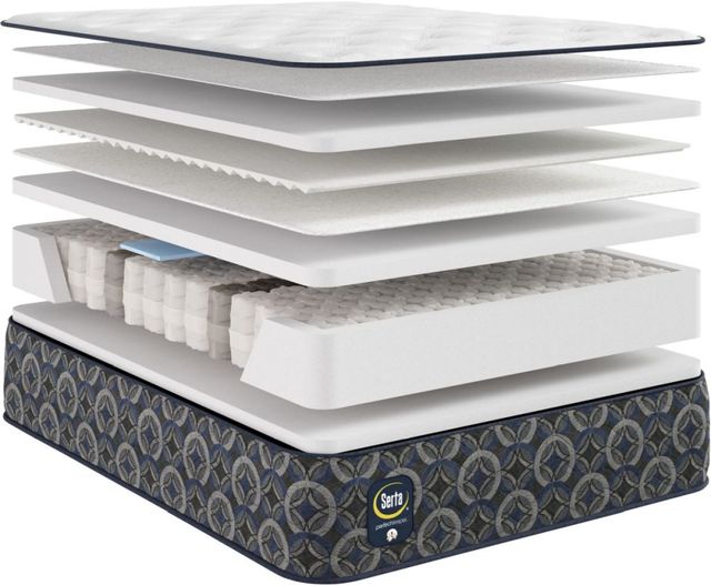 Serta® Cascade Canyon 13.5" Innerspring Plush Tight Top Queen Mattress-2