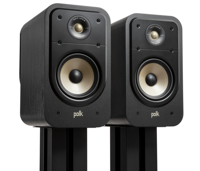 Polk Audio® Signature Elite Black Bookshelf Speaker | IQ Home Entertainment