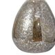 A & B Home Peleus Tan 60-Minute Silvered Hourglass-1
