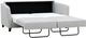 Luonto® Furniture Monika Gray Queen Loveseat Sleeper-0