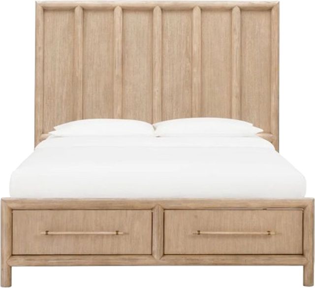Modus Furniture Dorsey Granola California King Panel Storage Bed-3
