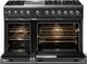 Viking® 5 Series 48" Antique Bronze Pro Style Dual Fuel (LP) Range with Polished Chrome Trim-1